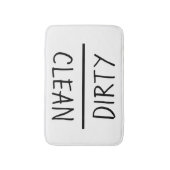 Einfach SÄUBERN Sie,/SCHMUTZIGE moderne Kinder Badematte (Vorderseite Vertikal)