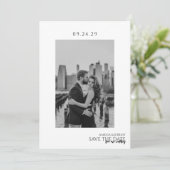 einfach save the date (Stehend Vorderseite)