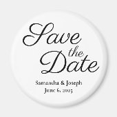 Einfach Save the Date Magnet (Vorne)