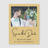 Einfach Save the Date Magneteinladung (Vorderseite)