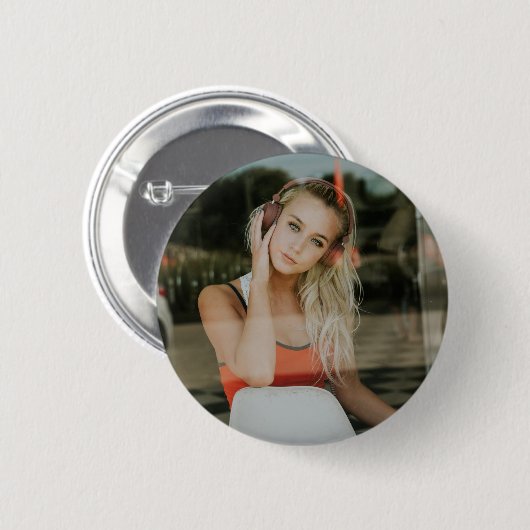 EINFACH! Schaltfläche - Personalisiert - Bild hinz Button (Vorne & Hinten)