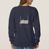 einfach schlechtabhängen sweatshirt (Rückseite)