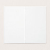 Einfach Schlicht Elegant Modernes, Minimalistische Visitenkarten (Innenseite Aufgefaltet)