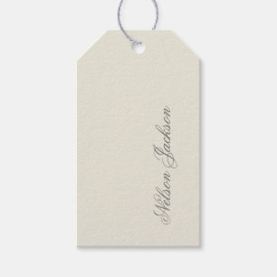 Einfach Schlicht Minimalistisch Elegant Modern Pas Geschenkanhänger