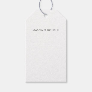 Einfach schlicht modern elegant geschenkanhänger