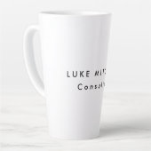 Einfach Schlicht Trendy White Beruflich Creative Milchtasse (Linke Ecke)