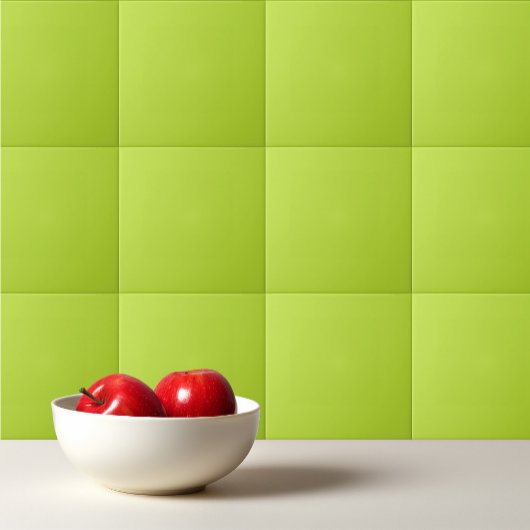 Einfach schlichte Vollfarbe, hellgrün Limon Fliese