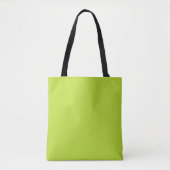 Einfach schlichte Vollfarbe, hellgrün Limon Tasche (Vorderseite)