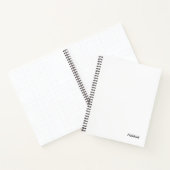 Einfach Schlichter, individualisierbarer Name Notizblock (Innenseite)