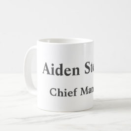 Einfach Schlichtes Minimalistisches klassisches We Kaffeetasse