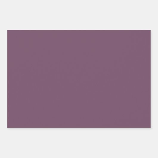 Einfach schmutzig lila geschenkpapier set (Vorderseite 2)