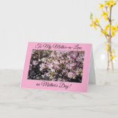 Einfach schön, Schwiegermutter, Muttertagskarte Karte (Gelbe Blume)