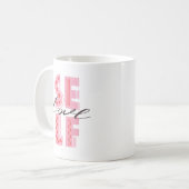 Einfach schöne Selbstversorgung charmant spieleris Kaffeetasse (Vorderseite Links)
