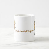 Einfach schöne Sonnenblume Kaffeetasse (Mittel)
