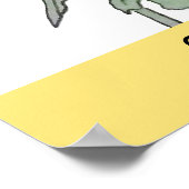 Einfach schöne Sonnenblume Poster (Ecke)