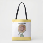 Einfach schöne Sonnenblume Tasche (Vorderseite)