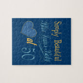 Einfach schöner 50. Geburtstag Puzzle (Horizontal)