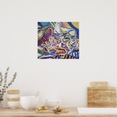 Einfach Schuhe Poster (Küche)