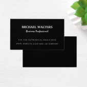 Einfach schwarz | Modern (Schreibtisch)