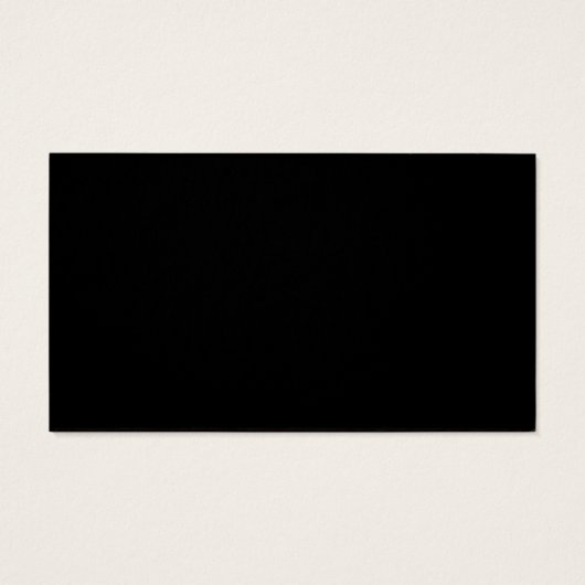 Einfach schwarz | Modern (Rückseite)