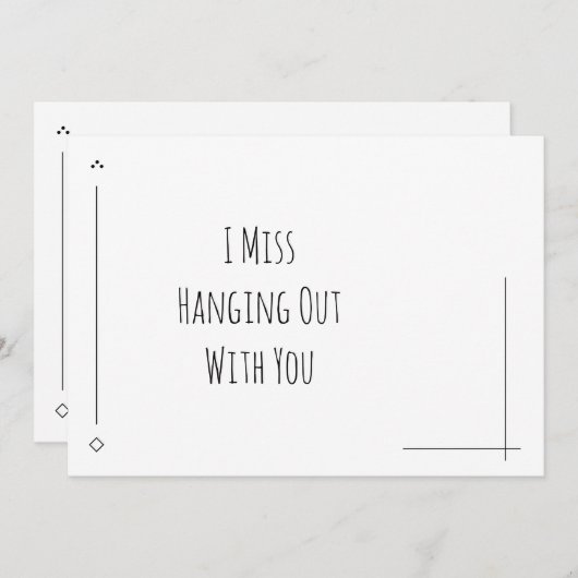 Einfach schwarz und weiß "Ich verzeihe dich nicht" (Vorne/Hinten)