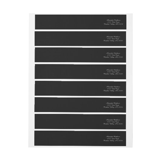 Einfach schwarze Solid-Farbe anpassen (Bogen)