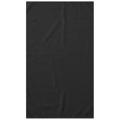 Einfach schwarze Solid-Farbe anpassen Tischdecke (Vorderseite)