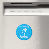 Einfach Schwerhörig Blau Magnet (In Situ (Geschirrspüler))