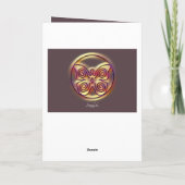 Einfach sein - Gauguin3 - Kunstkarte Karte (Rückseite)