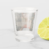 EINFACH! Shot Glass - Personalisiert - Bild hinzuf Schnapsglas (Rückseite)