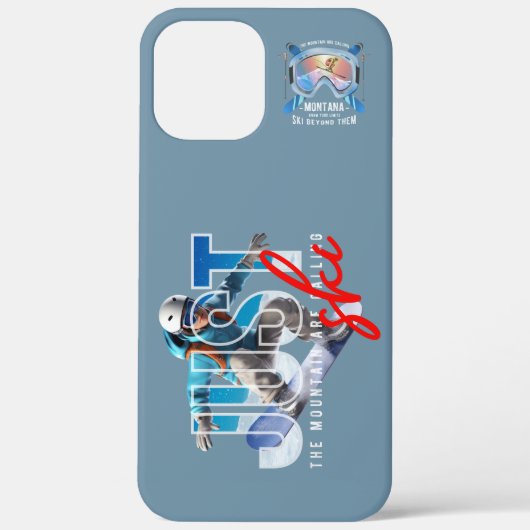 Einfach Ski | Case-Mate iPhone Hülle (Rückseite)