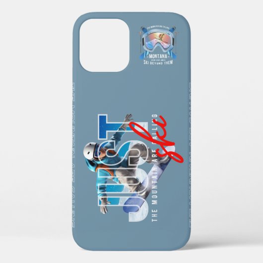 Einfach Ski | Case-Mate iPhone Hülle (Rückseite)