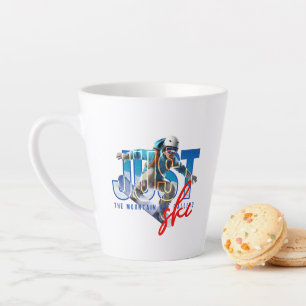 Einfach Ski   Latte Tasse