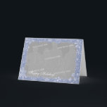 Einfach Snowflake Art personalisieren Foto Rahmen  Feiertagskarte<br><div class="desc">Schneeflocken füllen den Winterhimmel! Passen Sie diese Karte mit Ihrem eigenen Foto im Rahmen der Schneeflocke an und aktualisieren Sie den Text mit Ihrer eigenen Nachricht. Ideal für Weihnachten, Hanukkah, Weihnachten und andere Winterferien Korrespondenz und Geschenke. Karo aus dem Critterwings Laden für mehr Möglichkeiten und für andere Naturkunst! Bilder ©...</div>