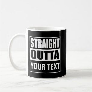 EINFACH SO AUS - füge deinen Text hier ein/erstell Kaffeetasse
