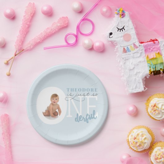 einfach so ONEderful Pappteller (Party)