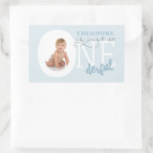 einfach so ONEderful Rechteckiger Aufkleber (Tasche)