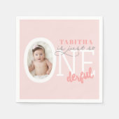 einfach so ONEderful Serviette (Vorderseite)