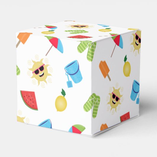 Einfach Sommer Geschenkschachtel (Rückseite)