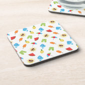 Einfach Sommer Getränkeuntersetzer (Linke Seite)