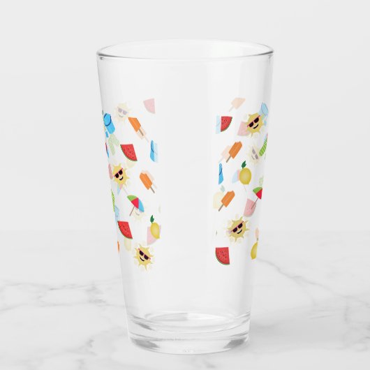 Einfach Sommer Glas (Links)