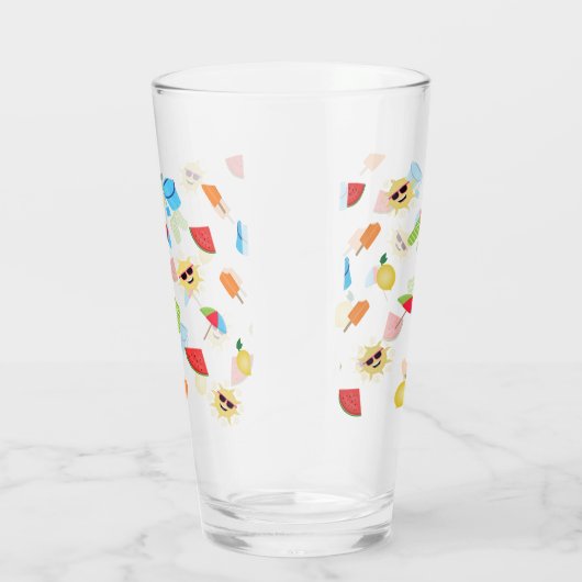 Einfach Sommer Glas (Rechts)