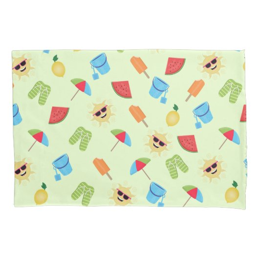 Einfach Sommer Kissenbezug (Vorderseite)