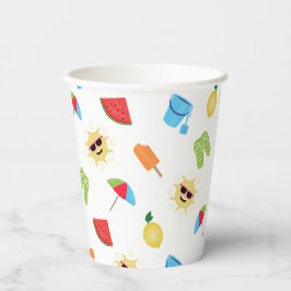 Einfach Sommer Pappbecher