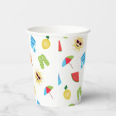 Einfach Sommer Pappbecher (Rechts)