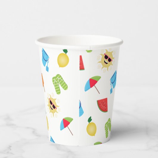 Einfach Sommer Pappbecher (Rechts)