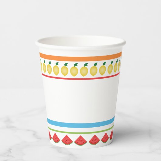 Einfach Sommer Pappbecher (Rückseite)