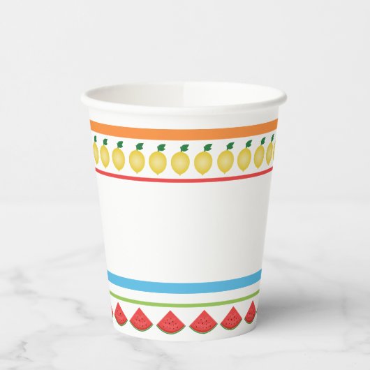 Einfach Sommer Pappbecher (Links)