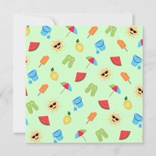 Einfach Sommer Save The Date (Vorderseite)