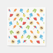 Einfach Sommer Serviette (Vorderseite)